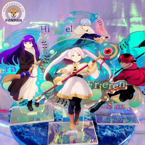 Mô hình standee Anime Sousou No Frieren hiệu ứng Hologram (16cm)