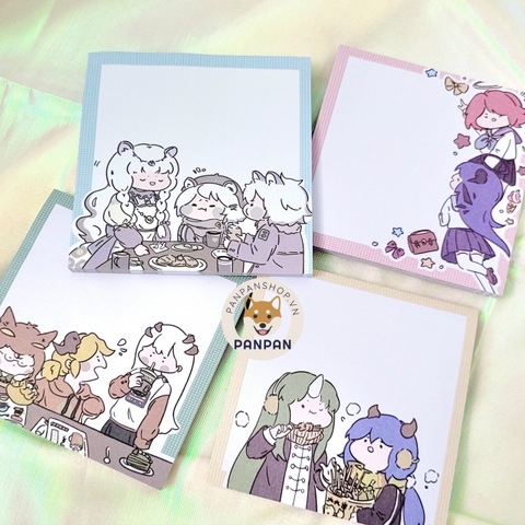 Giấy note ghi chú Arknights (có keo)