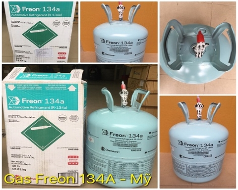 Ga lạnh (DUPONT) FREON® 134A - Mỹ - 13.62kg