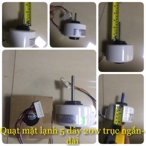 Quạt mặt lạnh 6 dây 20w trục ngắn