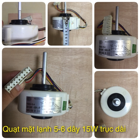 Quạt mặt lạnh 6 dây 15w trục dài