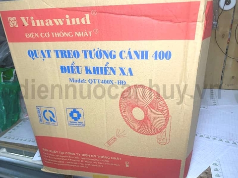 Quạt treo tường có điều khiển