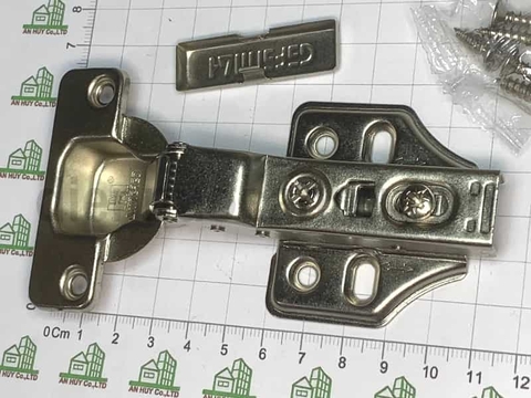 Bản lề bật có giảm chấn cong vừa đế cố định đắt
