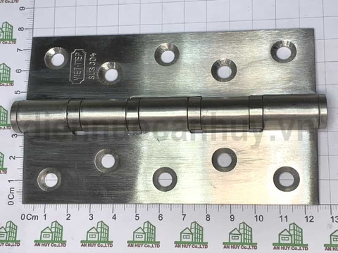 Bản lề lá inox 304 xịn Việt tiệp 125 mm 08225-304