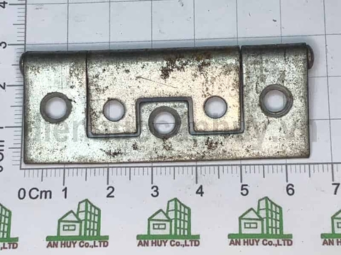 Bản lề lá sắt mỏng không sơn 66x 25 mm
