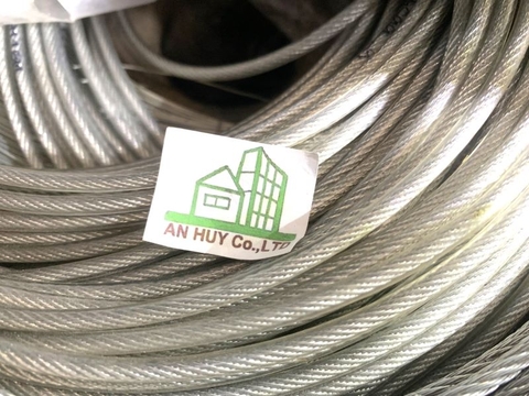 Dây cáp bọc nhựa 6 mm