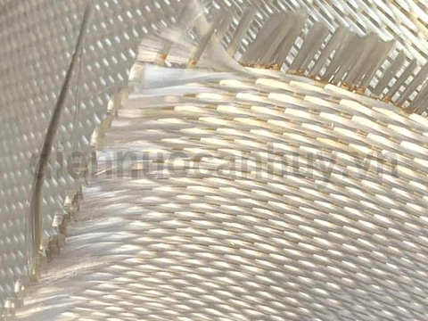 Băng vải thủy tinh chịu nhiệt chống cháy HT800 (WFF108H) khổ rộng 1m