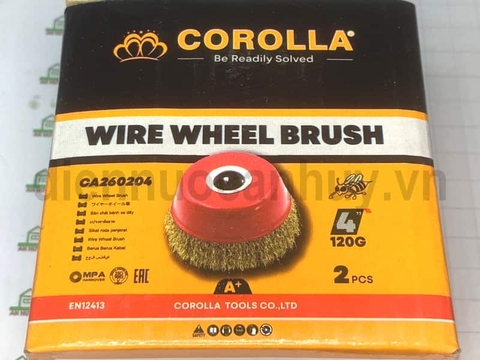 Bát đánh rỉ Corolla nhỏ lắp máy 4 inch khối lượng 120g