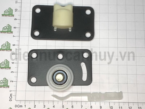 Bộ bánh xe cửa lùa nội thất dùng cho ray âm