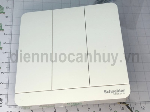 Bộ công tắc ba 2 chiều AvatarOn E8333L2LED_WE_G19 Schneider có đèn