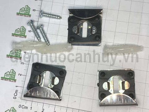 Bộ kẹp gương treo phụ kiện giá cài gương nhà tắm