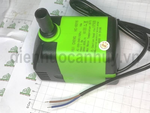 Bơm Quạt Hơi Nước HUI CHENG HC-6016 - Bơm Nước Quạt Điều Hoà Chính Hãng tại Hà Nội