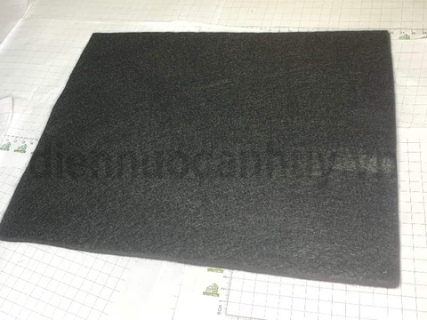 Bông Carbon cách nhiệt  32x25cm (Dày 8mm) - Tấm lót bảo vệ chống cháy lan khi hàn hơi và hàn khò gas