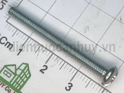 Bulong bake đầu tròn M4x40 (vít bắt mặt 4F)