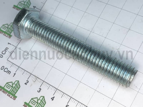 Bulong M12x70 sắt mạ