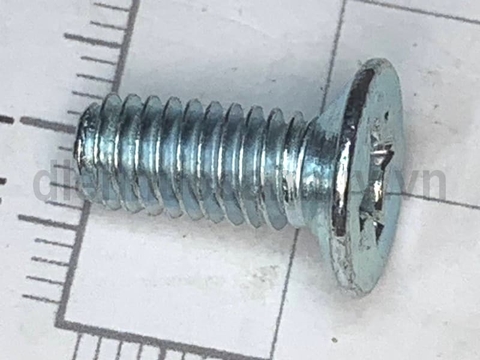 BL đầu côn 6x15 Bulong đầu bằng bake 4 cạnh