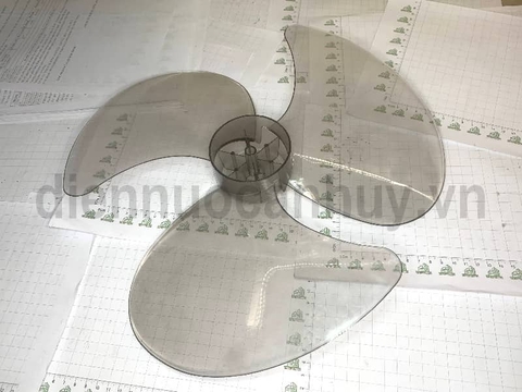 Cánh quạt Điện cơ Vinawind Trong suốt 400mm