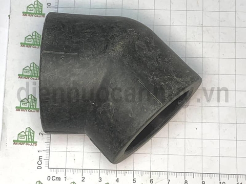 Chếch 50 đen PPR UV Vesbo
