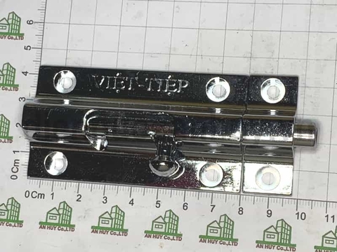 Chốt cửa gỗ Việt Tiệp 10430 đế 43x80 mm