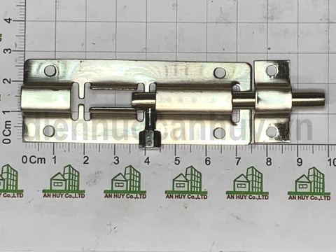 Chốt cửa inox mỏng 2 inch đế 25x75 mm