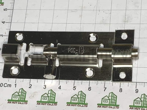 Chốt cửa inox rẻ 3 inch đế 35x75 mm