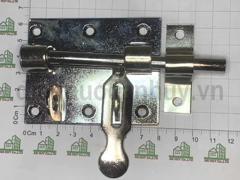 Chốt cửa Vuông sắt mạ kẽm loại bé
