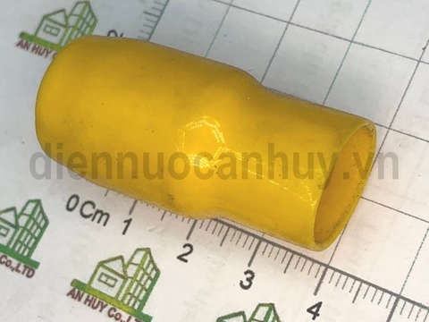 Chụp nhựa cách điện đầu cốt 10 - Màu vàng