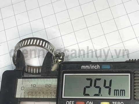 Cổ dê inox đai xiết ống 21 (16-25)