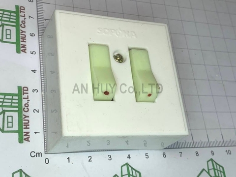 Công tắc đôi nổi rẻ Sopoka