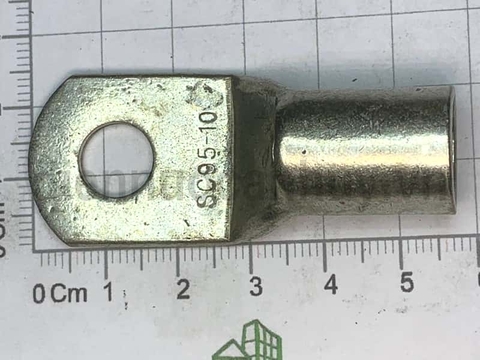 Cốt đồng ngắn mạ trắng SC95-10mm