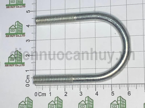 Cùm u sắt mạ U bolt M6x34