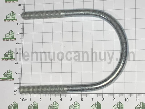 Cùm u sắt mạ U bolt M8x60
