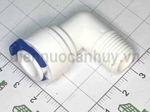 Cút nhựa nối nhanh ren 13 ống 10