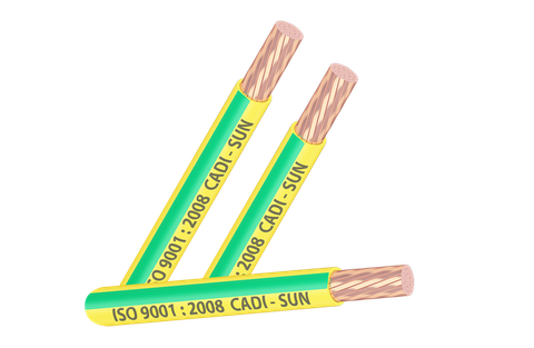 Cáp đồng đơn bọc_ CV 1x35