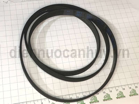 Dây curoa máy giặt electrolux cửa ngang 1287 xanh