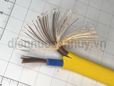 Dây điện đôi Cadisun VCTFK 2x4.0 ô van