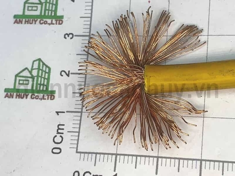 Dây điện đơn Cadisun VCSF 1x10.0 vàng