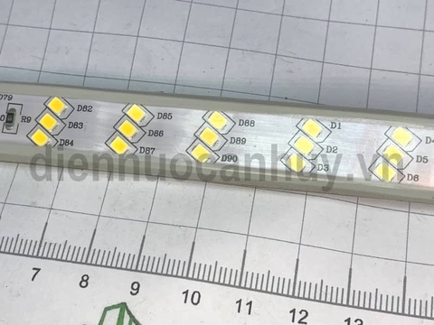 Dây led 220V Asia as vàng