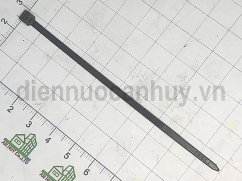 Dây rút ngắn 10 cm mầu ĐEN (3x100 mm)