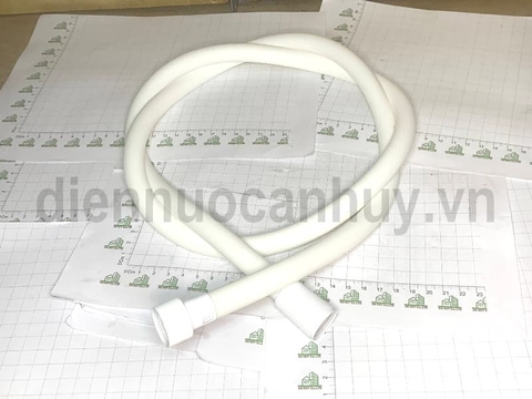 Dây sen tắm chịu áp Silicon Baco dài 1.5m mầu trắng
