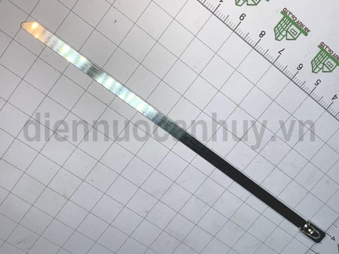 Dây Thít Inox 304 4.6x150mm (100 chiếc). Dây Rút Kim Loại Khóa Bi Tự Hãm, Nhỏ Gọn, Chuyên Buộc Cáp Điện Ngoài Trời
