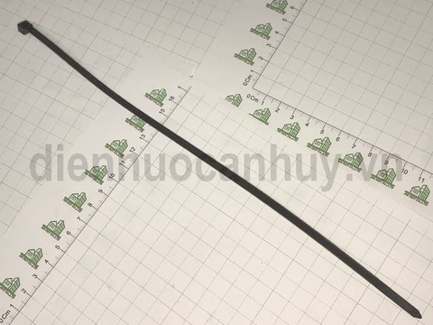 Dây thít nhựa 30cm mầu đen (5x300)