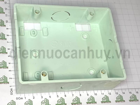 Đế âm đôi Sino 2 mặt chữ nhật S2157/D