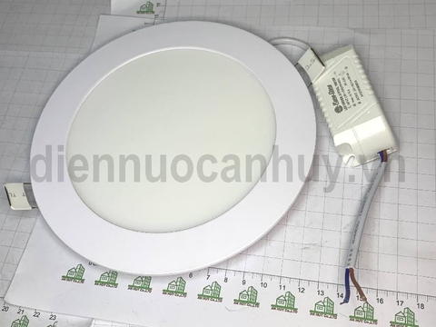 Đèn led panel tròn Rạng Đông D PT03L 160/12W mỏng mầu trắng 6000K