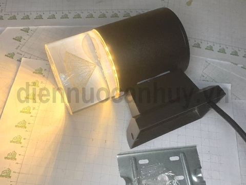 Đèn tương Kim Cương 6W Asia DTU-KC-01 ánh sáng Vàng