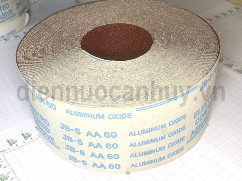 Giấy nhám cuộn vải mềm 60 (JB-5 AA 60)