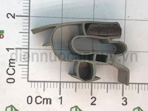Gioăng tủ lạnh có nam châm kiểu cài rãnh to 6mm dài 2 m