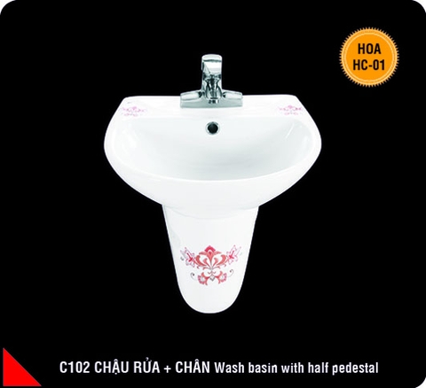 Chân chậu treo tường - HC01