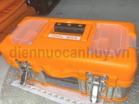 Hộp đựng đồ nghề 35x17x17 cm  mầu cam