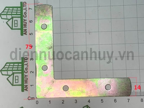 Ke sắt V dẹt 75x75x14x0.7mm